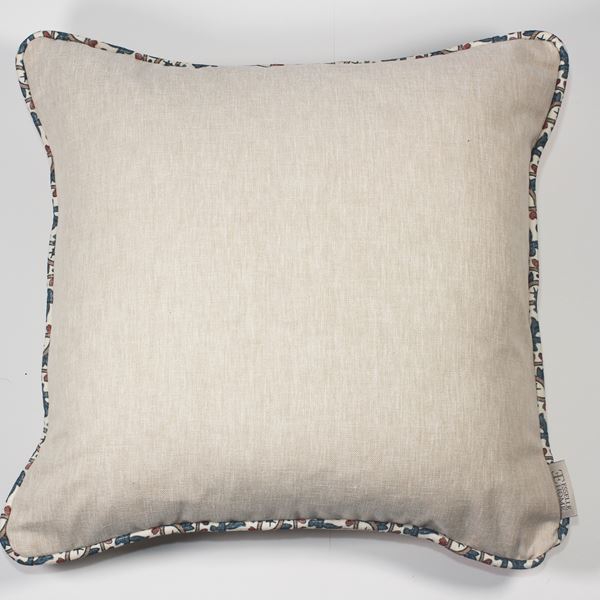 Eden Plain Veda Cushion - Oyster